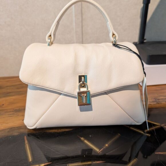 Ted Baker Cream Leather Handbag NWT
